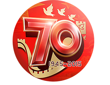 logo教程，抗日战争70周年logo制作教程_www.16xx8.com